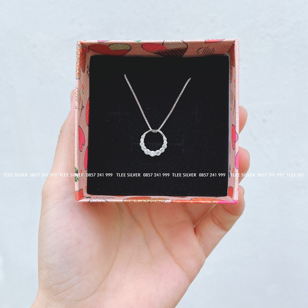 Dây chuyền bạc nữ, vòng cổ nữ Endless Space TLEE JEWELRY