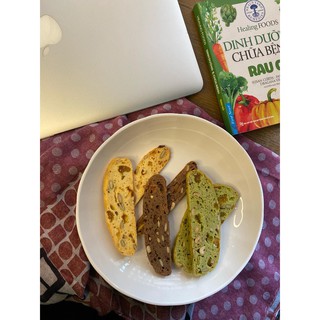BISCOTTI SIÊU HẠT  (vani/chocolate/matcha)