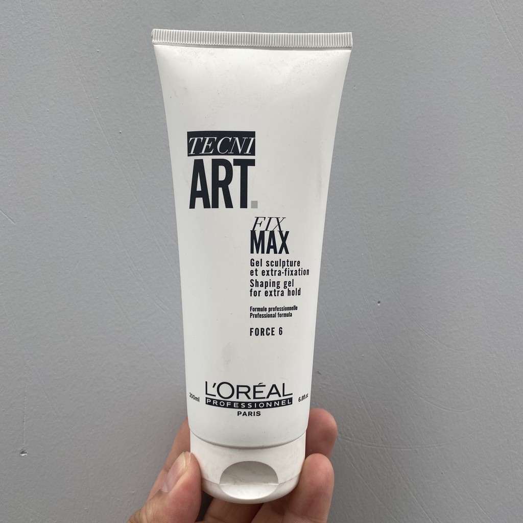 Gel định hình siêu cứng TECNI.ART FIX MAX L'oreal (Độ cứng: 6) 200ml ( NEW 2019)