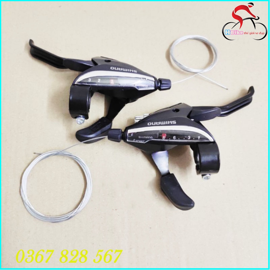 Tay Đề Xe Đạp Trước Sau Shimano ef-65 3x8speed, ef-51 3x7speed