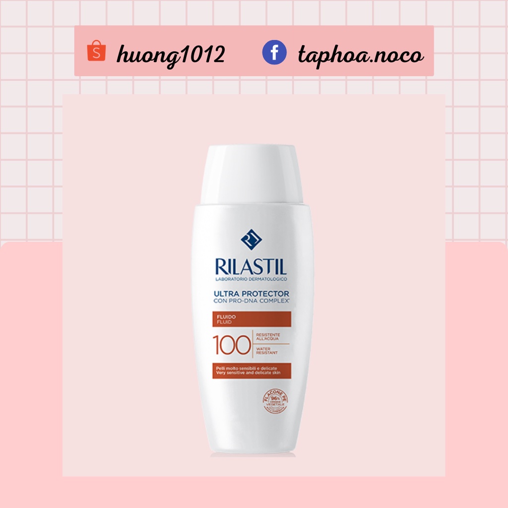 Kem chống nắng Rilastil ultra protector fluid 100 spf100