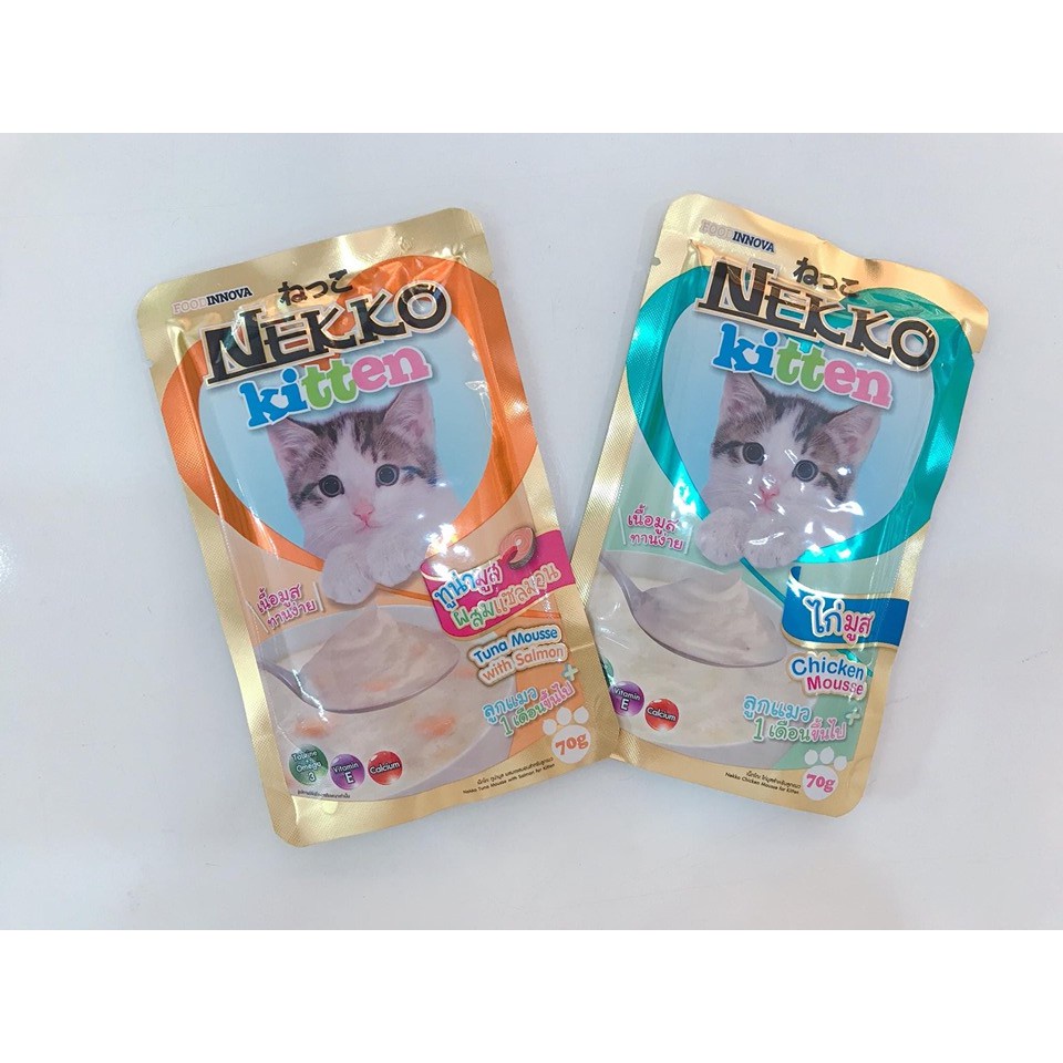 Pate cho mèo con - Nekko Kitten 70g