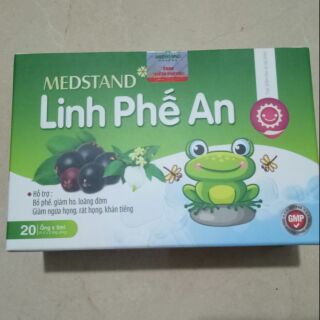 Ho thảo dược Linh Phế An. Hộp 20 ống ,mỗi ống 5ml