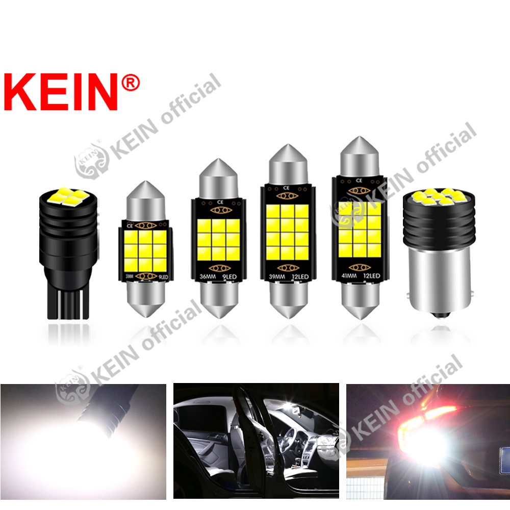 Bóng Đèn Led T10 W5W 31mm 36mm 39mm 41mm C5W C10W C3W 1156 BA15S 1157 BAY15D Gắn Bên Trong Biển Số Xe Hơi