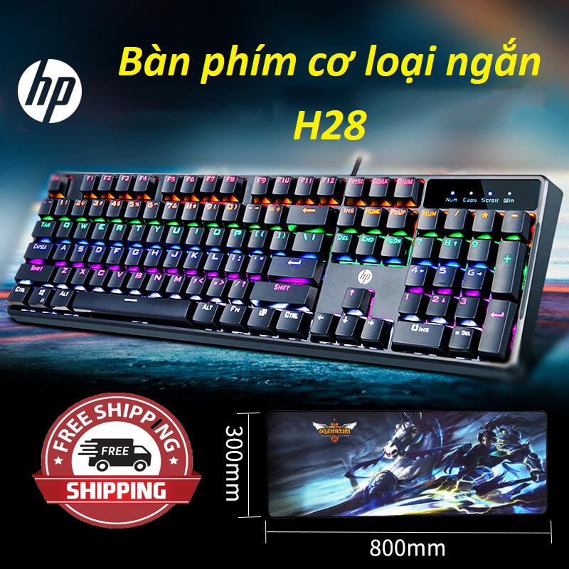 Bàn phím cơ loại ngắn H28 fullsize cực chất 9 chế độ led-Bảo hành uy tín 1 đổi 1