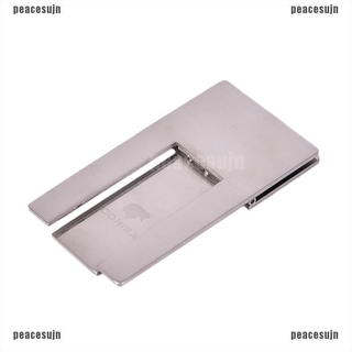 (PVN---NEW)Cigar Ashtray Holder Steel Practical Gadgets Silver Foldable Cigar Stand Tray