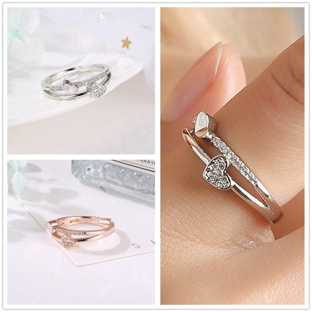 Nhẫn nữ trang kiểu dáng sáng tạo
