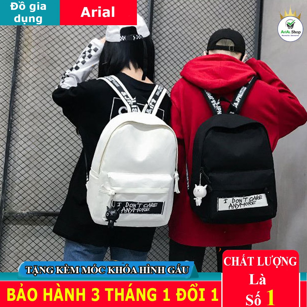 Balo đeo vai phong cách Hàn Quốc cho nữ Tặng Kèm Móc Khóa