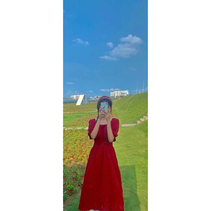 [Mã FAGREEN1505 giảm tới 30K đơn 99K] Váy Tay BỒng bèo trắng xinh xắn tiểu thư | BigBuy360 - bigbuy360.vn