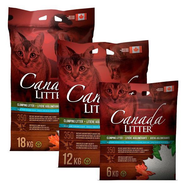 Cát vệ sinh cho mèo Canada Litter 18kg