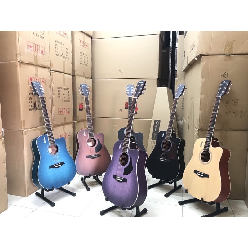 Guitar ROSEN G11CS màu tím