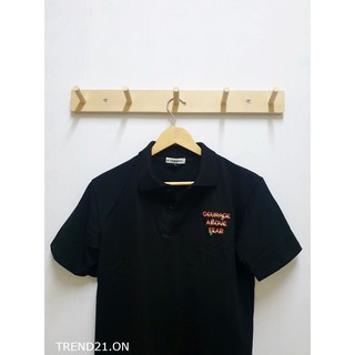 (CLIP ÁO) ÁO THUN POLO ĐEN THÊU CHỮ SIÊU HOT#TREND21 #FULLBOX