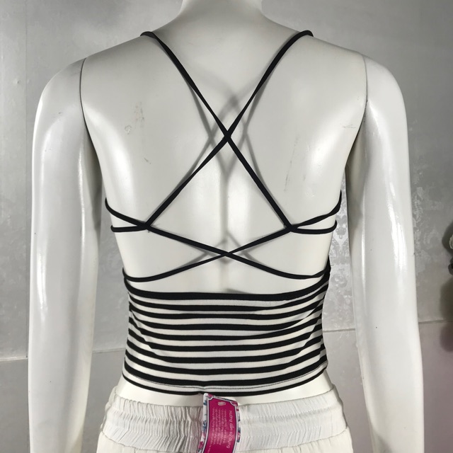 Áo thun kiểu 2 dây