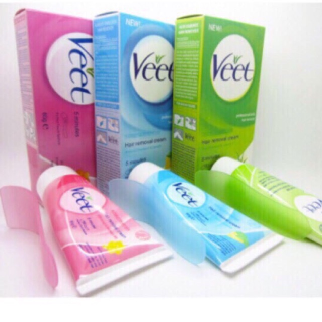 Kem tẩy lông Veet Kèm miếng Gạt kem 60gr