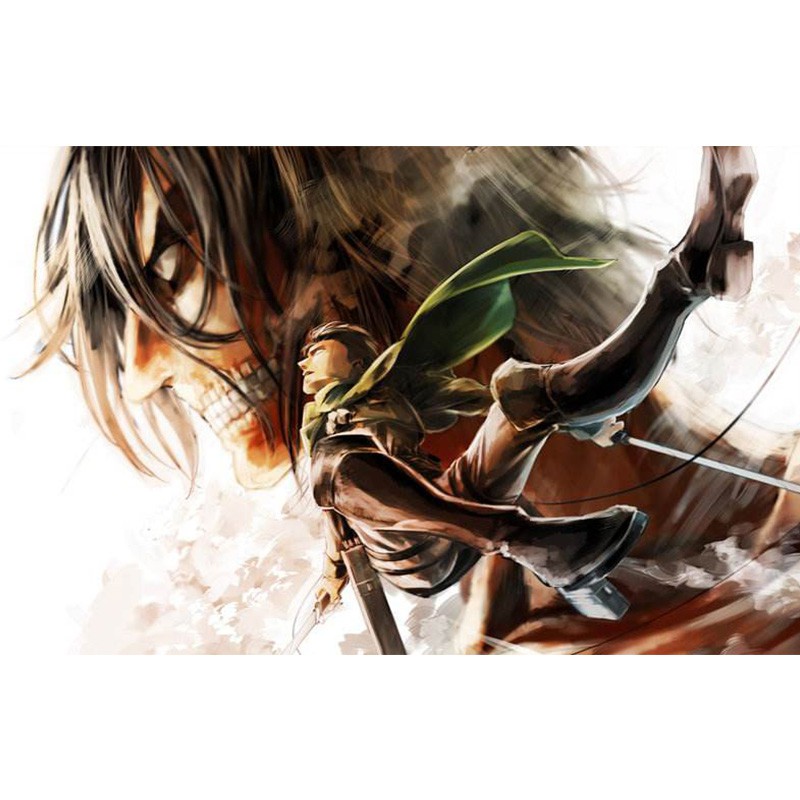 Áo Choàng Hóa Trang Nhân Vật Anime Attack On Titan Eren Jaeger Scout Regiment