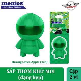 Cặp sáp thơm khử mùi MENTOS (Hương Táo - Apple) [Sức khỏe & Làm đẹp]