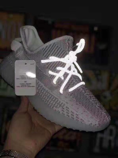 Dây giày phản quang Yezzy Static