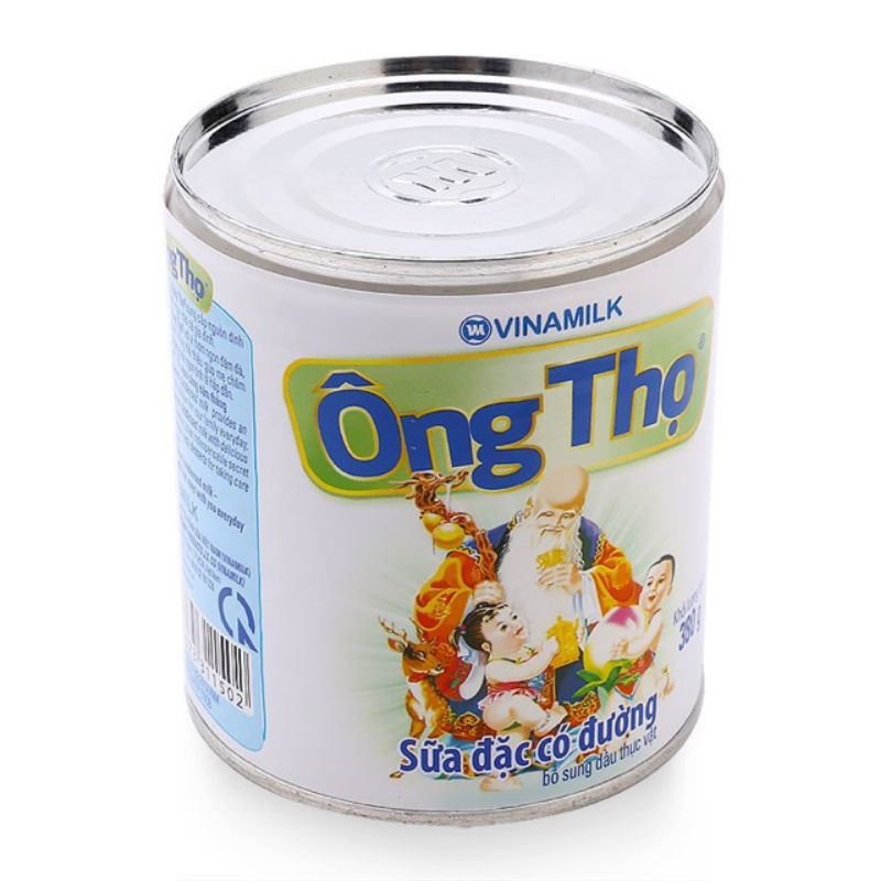 SỮA ĐẶC VINAMILK ÔNG THỌ LON 380G/ VỈ 24G