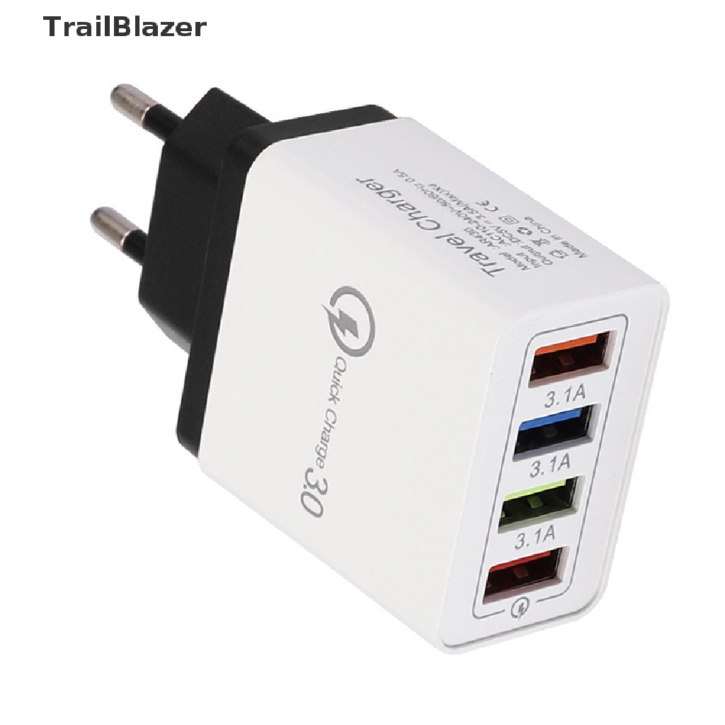 Củ sạc thiết kế 4 cổng usb 3.0 tiện dụng