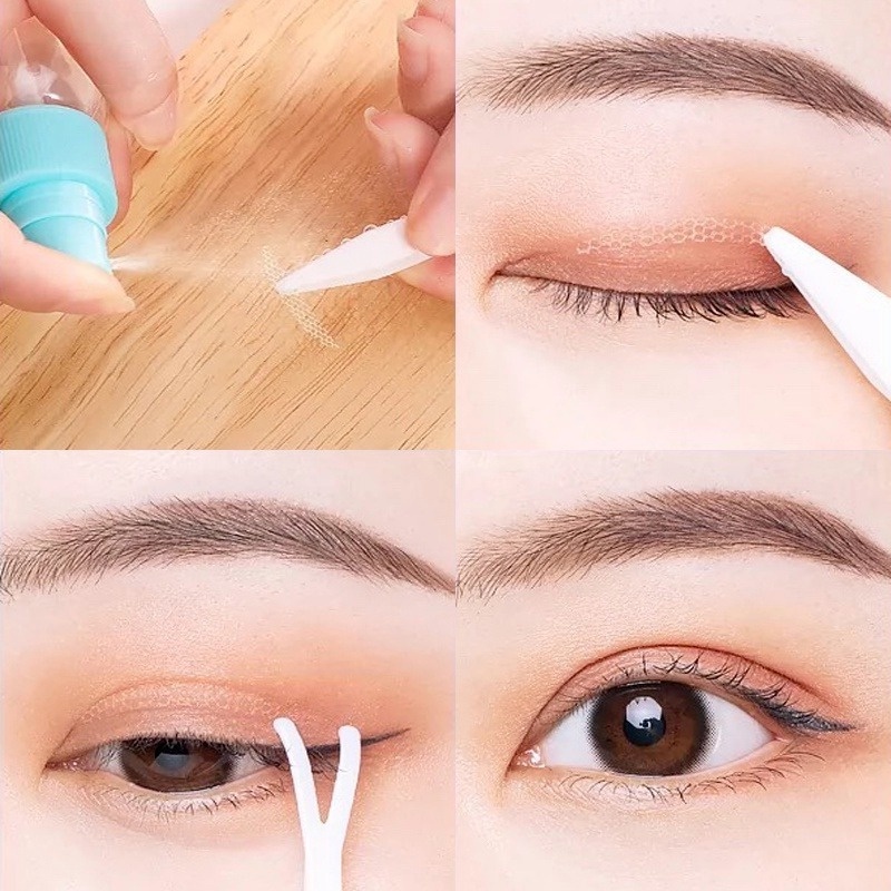 Bộ 48 Miếng Dán Kích Mí Vô Hình Tự Nhiên