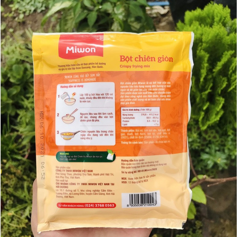 Bột Chiên Giòn Miwon 100g