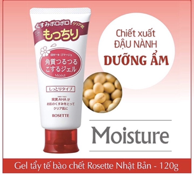 Tẩy da chết Rosette nội địa Nhật 120g [FREESHIPEE] Toàn quốc