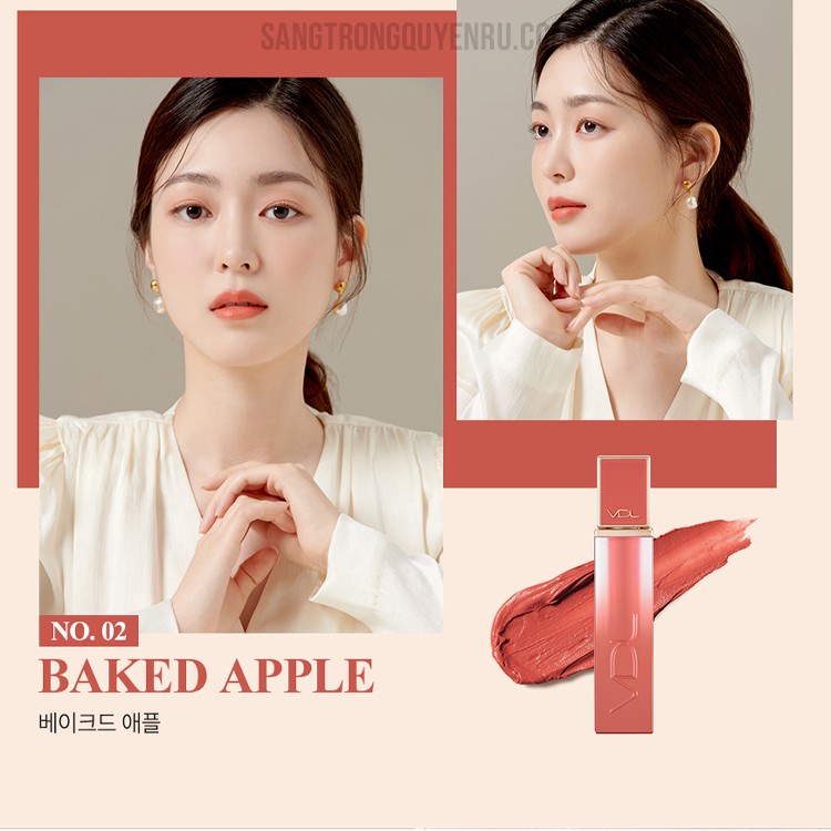 Son kem lì VDL Lip Stain Mashed Velvet - Bí quyết cho đôi môi căng bóng chuẩn gái Hàn