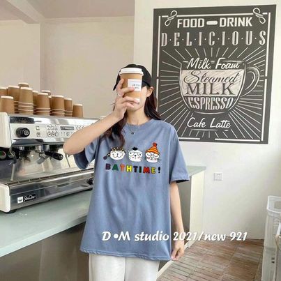 áo phông form rộng, có áo thun nữ size s, tay lỡ, unisex, chất cotton 2 chiều