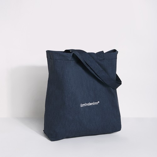 Là min - Túi Vải Tote Bag Xanh Denim