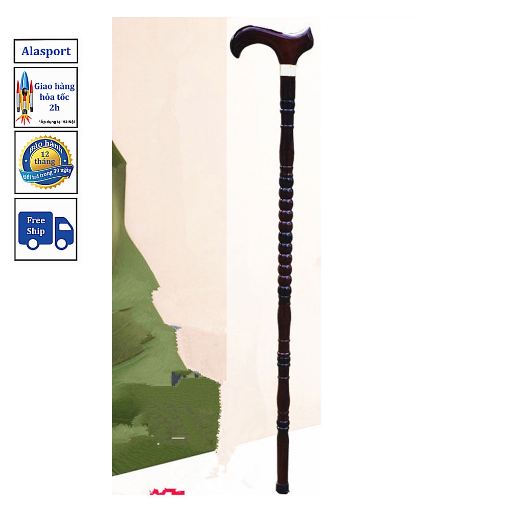 Gậy Gỗ Batoong Chống Cho Người Già Gậy Gỗ Tự Nhiên KH16