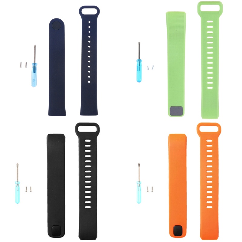 Dây Đeo Silicone Mềm Màu Trơn Cho Đồng Hồ Thông Minh 2 / 2 pro
