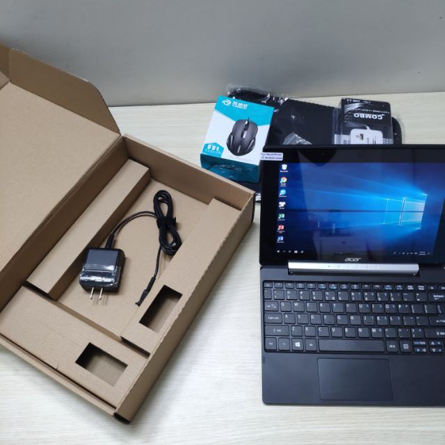 Laptop 2 trong 1 ACER SWITCH V10 màn hình cảm ứng 10.1 inch 4GB RAM 64GB Fullbox 100% | WebRaoVat - webraovat.net.vn