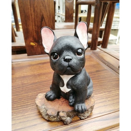 Chú Chó Bull Pháp Nhỏ Xinh Trang Trí