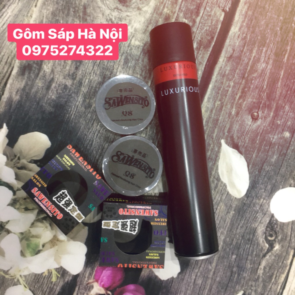 COM BO 3 GÔM XỊT TÓC LUXURIOUS 420ml