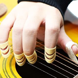 Pz-Set 4 Móng Gảy Đàn Guitar Bằng Thép Không Gỉ