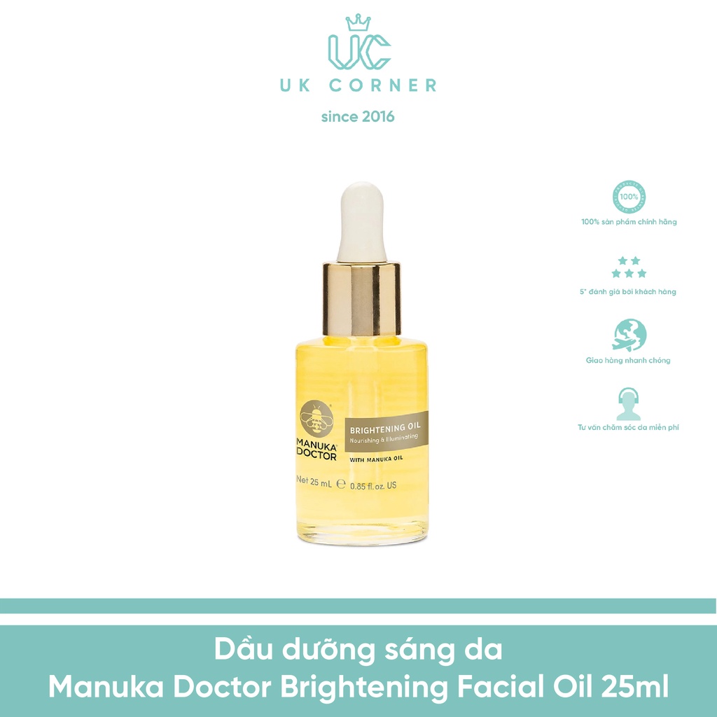 Dầu dưỡng sáng da Manuka Doctor Brightening Facial Oil | BigBuy360 - bigbuy360.vn