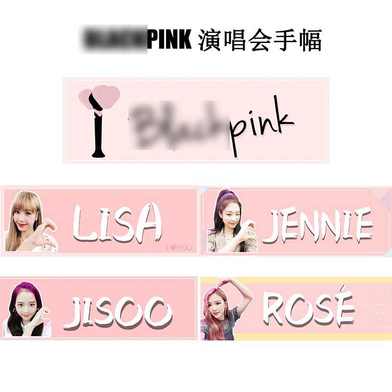 Banner Blackpink in màu 5 mẫu đa dạng thiết kế độc đáo quà tặng trang trí xinh xắn dễ thương