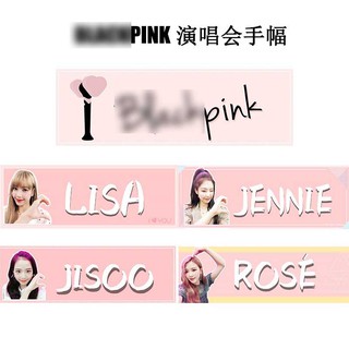 Banner Blackpink in màu 5 mẫu đa dạng thiết kế độc đáo quà tặng trang trí xinh xắn dễ thương
