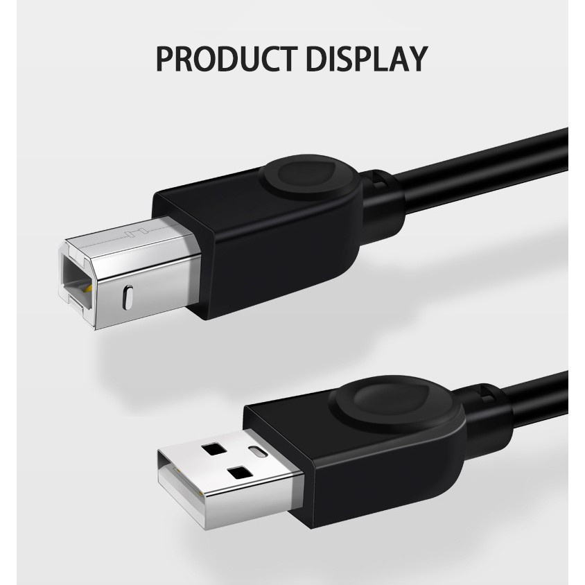 Dây Cáp USB Mở Rộng 0.5M/1M/1.5M/3M/5M/10M USB 2.0 Type A Cho Máy In