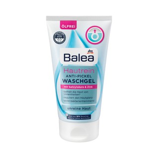 Sữa rửa mặt Balea Hautrein Anti Pickel Waschgel, tuýp 150ml