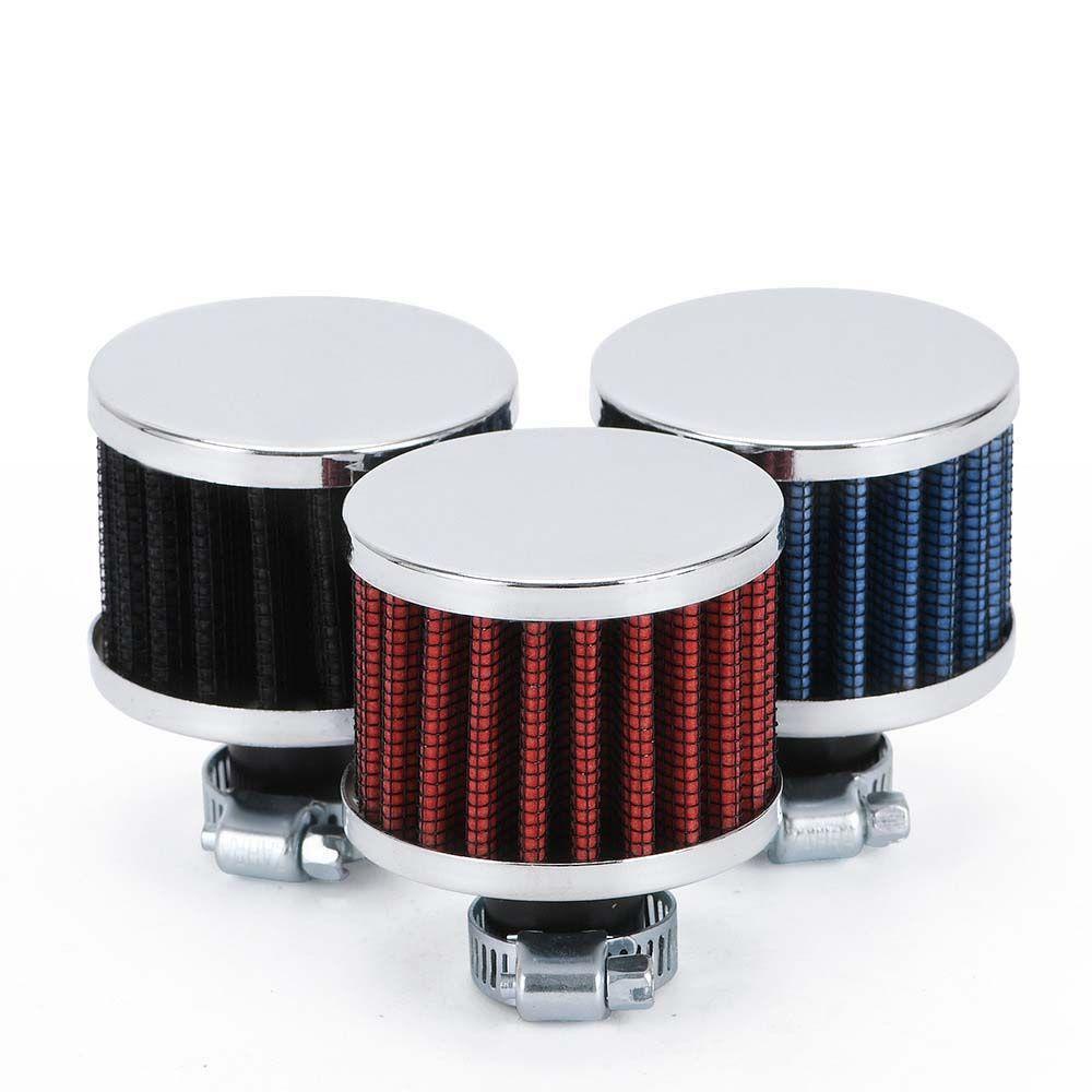 Bộ Lọc Khí Mini 12mm Kèm Vỏ Bọc Hình Nấm Chuyên Dụng Cho Xe Hơi / Xe Máy