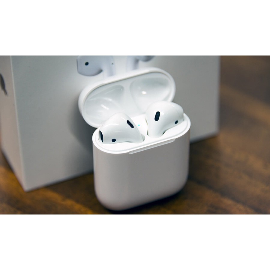 Tai Nghe Bluetooth Cảm Ứng AirPods 2 Định Vị Đổi Tên - Cảm Biến Tháo Tai + Tặng Kèm Case Airpod ( Giao Hình Ngẫu Nhiên )