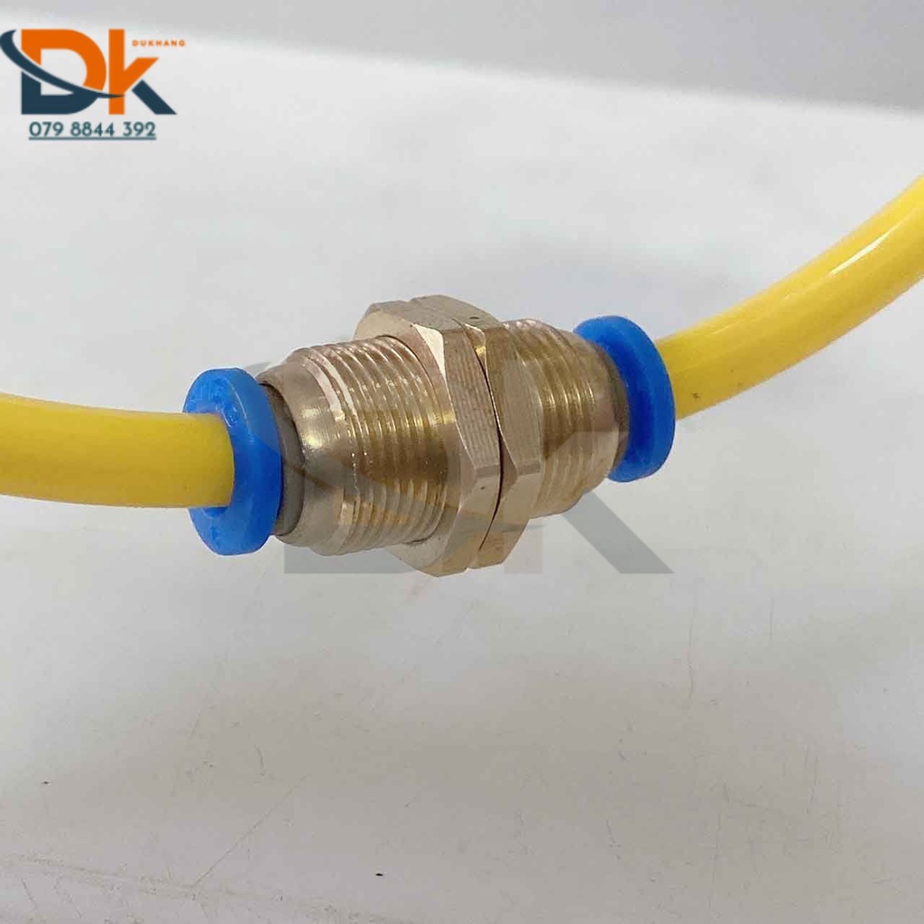 Nối khí nén 2 đầu ống siết thành PM