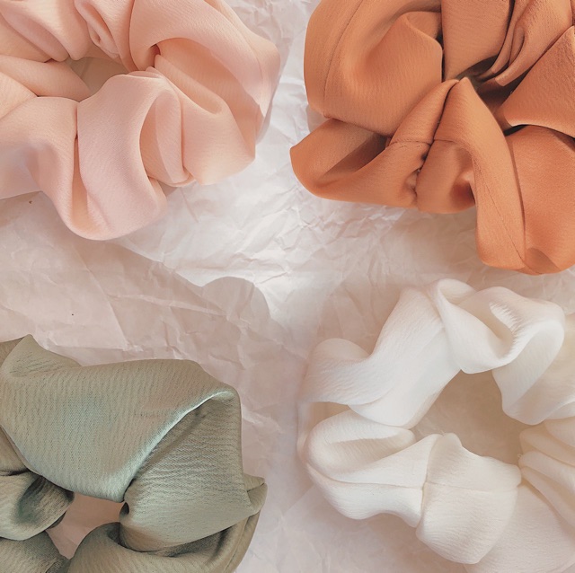 THE19CLUB - Thun buộc tóc vải tái chế - RECYCLE SCRUNCHIE