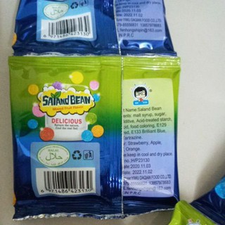 Kẹo dẻo trái cây SALAND BEAN