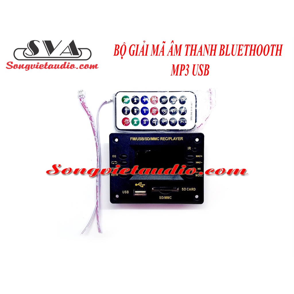 ❦MẠCH PHÁT NHẠC BLUETOOTH VUÔNG CÓ MÀN HÌNH LCD - 1 CÁI