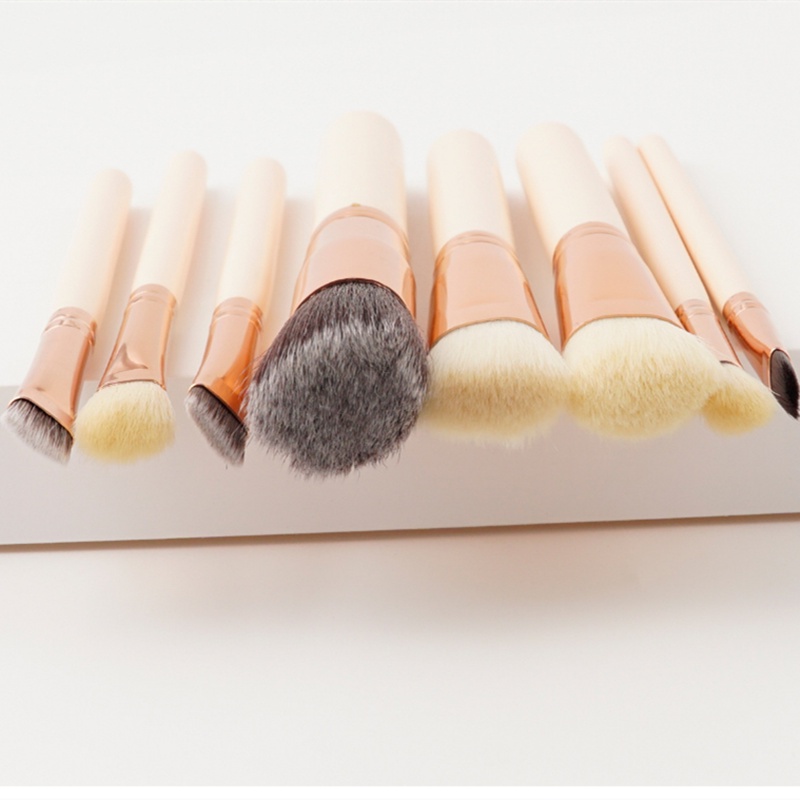 Set 8 cọ trang điểm GDTIMA hai màu làm đẹp tiện dụng cho nữ