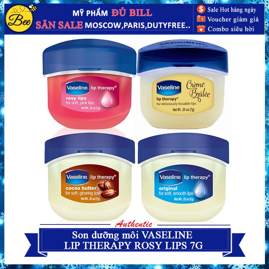 Son dưỡng môi VASELINE LIP THERAPY ROSY LIPS 7G