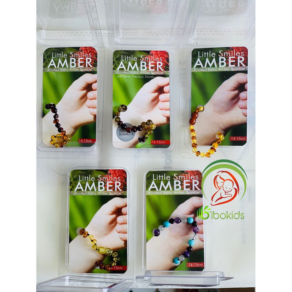 Vòng tay hổ phách amber úc