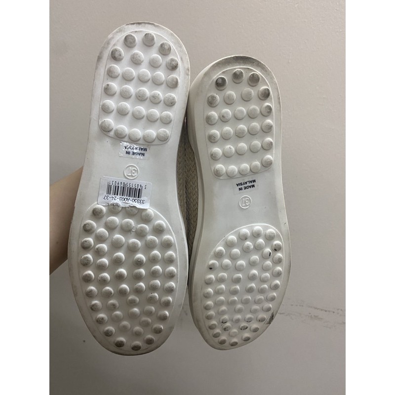 Giày Carlo Rino nơ hồng (size 37, có hộp) - Pass